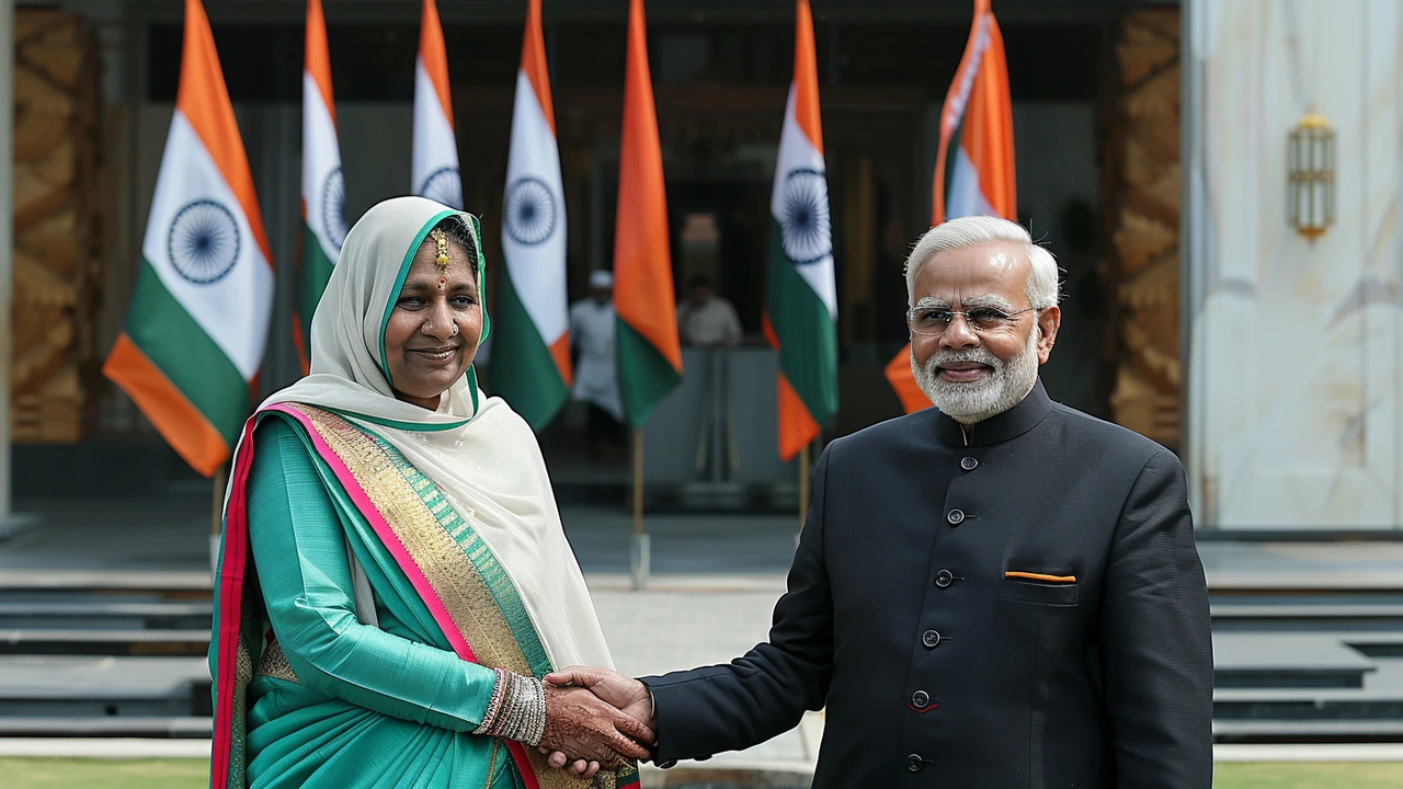 प्रधानमंत्री मोदी ने बांग्लादेशी समकक्ष शेख हसीना के साथ की व्यापक बातचीत